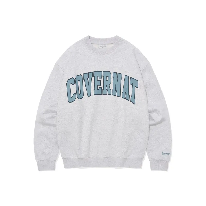 COVERNAT FW24 Sweatshirt Unisex Heather Gray-0