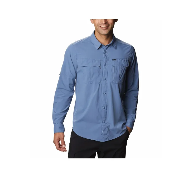 Columbia Shirt Men's Turquoise Blue-0