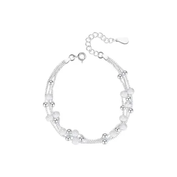 LIPSW S990 Silver Pure Silver Bracelets Women's