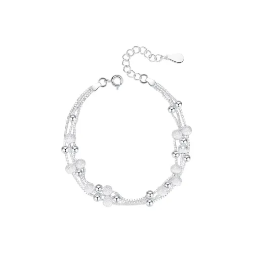 LIPSW S990 Silver Pure Silver Bracelets Women's