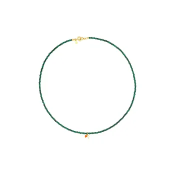 TOUS Camille Necklaces Women's Green