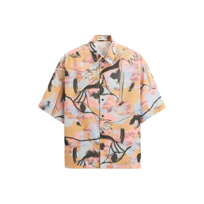 ZARA Shirts Men Multicolor-0
