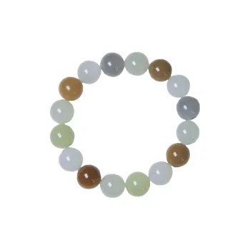 Ingenuity Hetian Jade Bracelets White Jade/Pale Greenish White Jade Unisex