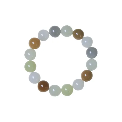 Ingenuity Hetian Jade Bracelets White Jade/Pale Greenish White Jade Unisex