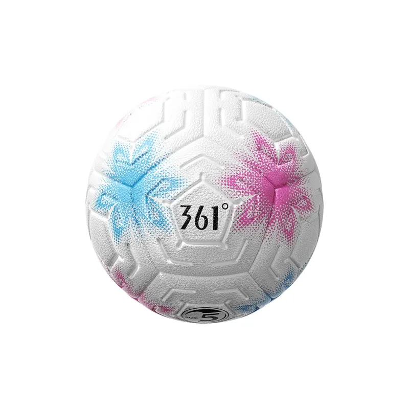 361° Size 4 Ball/Size 5 Ball Soccer PVC Unisex White Pink Blue-2