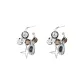 Coffee Hoop Earrings 1 Pair