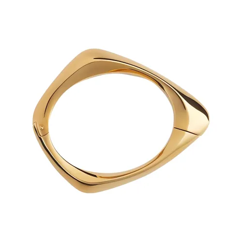 Bottega Veneta Sterling Silver Bangles Women's Gold