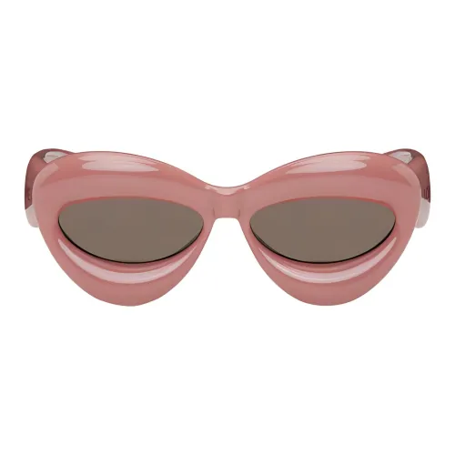 LOEWE Nylon Cat Eye Sunglasses Women's Pink