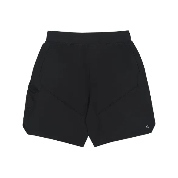 MYSAMESAME Casual Shorts Unisex Black In Stock-4