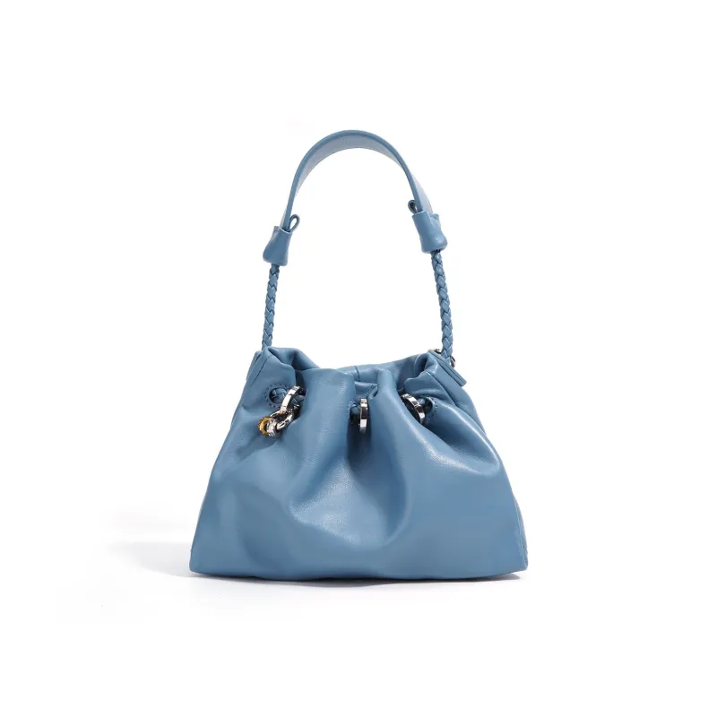 LARTIGENT Top Grain Cow Leather Handbag Regular Women's Multicolor-5