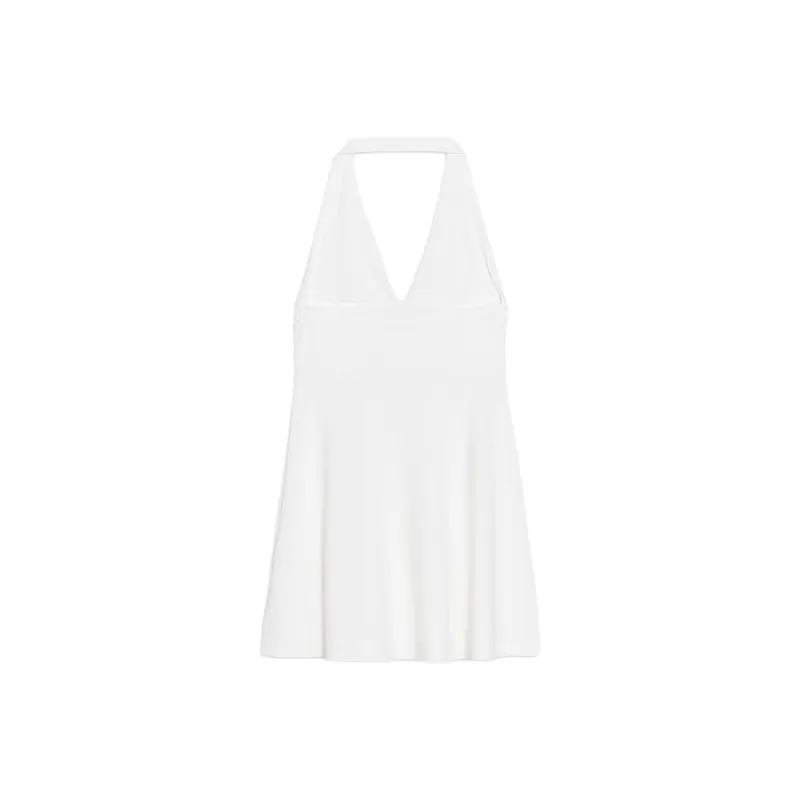 ZARA Sleeveless Dress Women's White-1