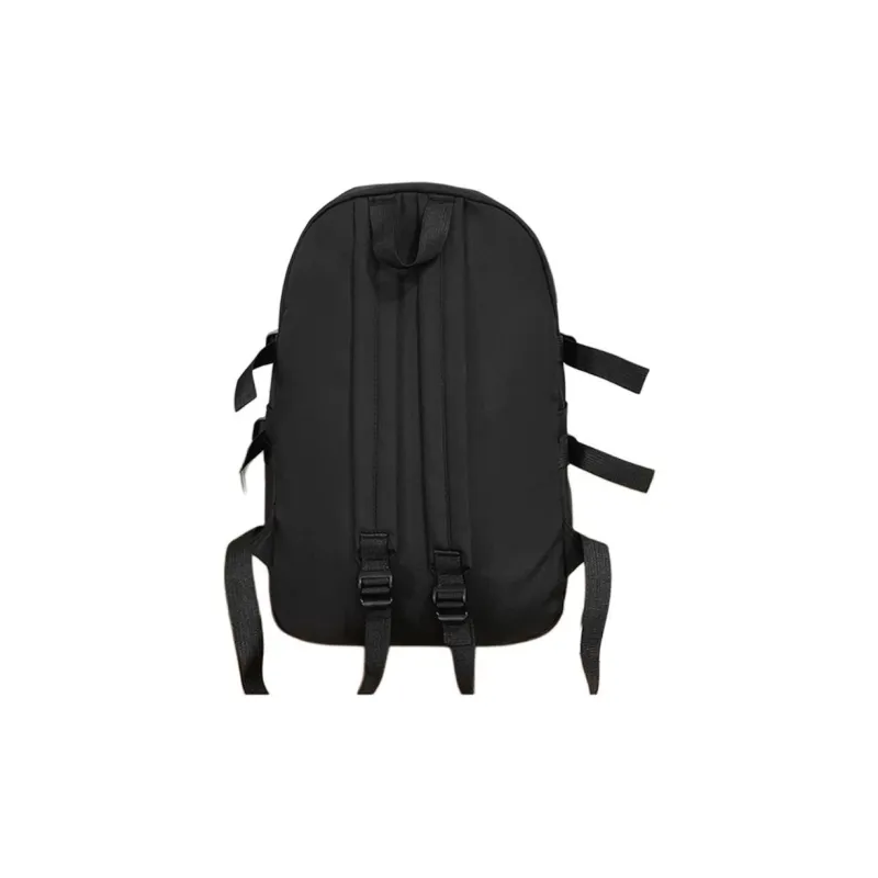 SUN EARTH &U Nylon Backpack Regular Unisex Black-2