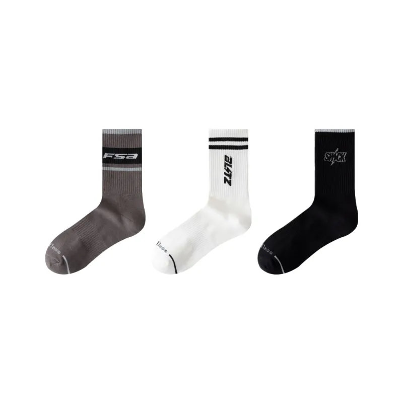 Cotton Gene Mid Calf Socks Men's Combo Set-19