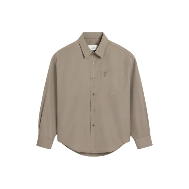 AMIPARIS Paris Ami De Coeur Boxy Shirt-0