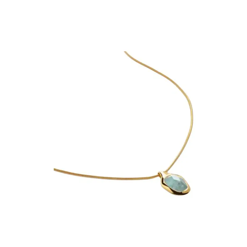 Monica Vinader Gemstone embellished Necklace-2