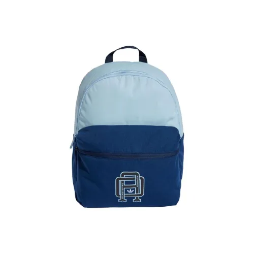 Adidas Originals Recycled Polyester Backpack Regular Men's Light Blue & Blue