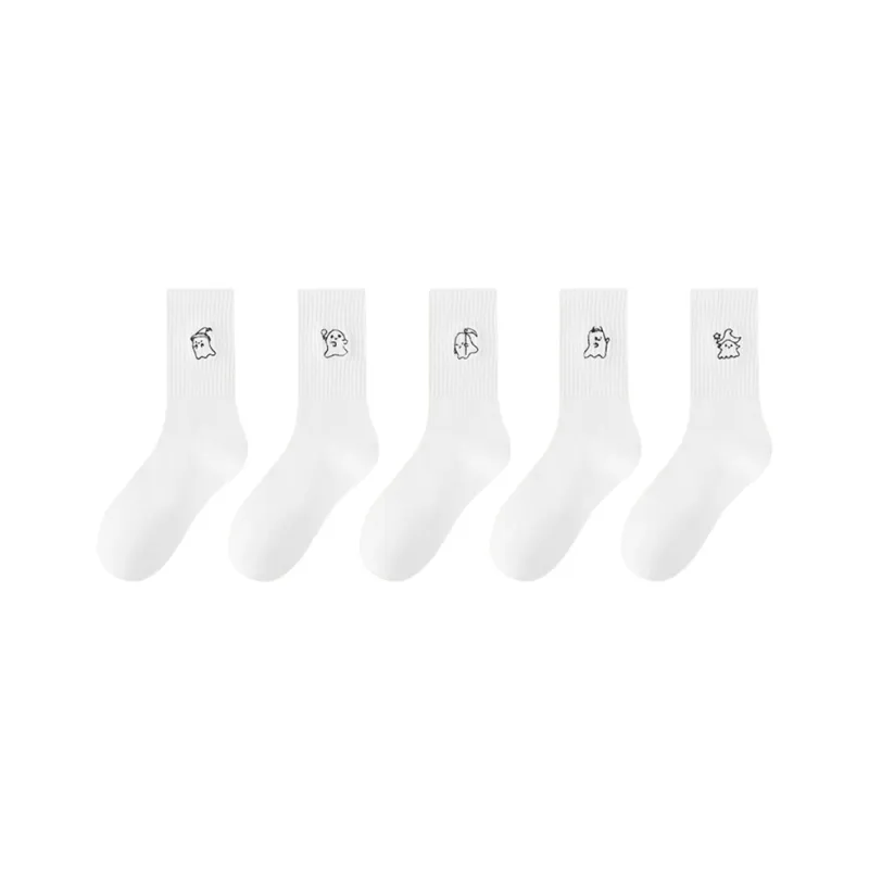 AOKANG Mid Calf Socks Women's Combo Set-12