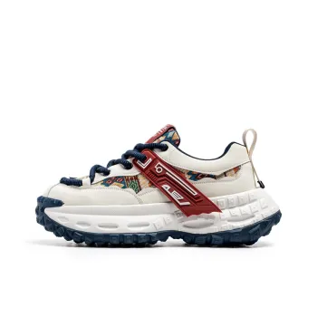 SOURCE Cushioning, Slip Resistant, And Abrasion Resistant Low Top Chunky Sneakers Men's
