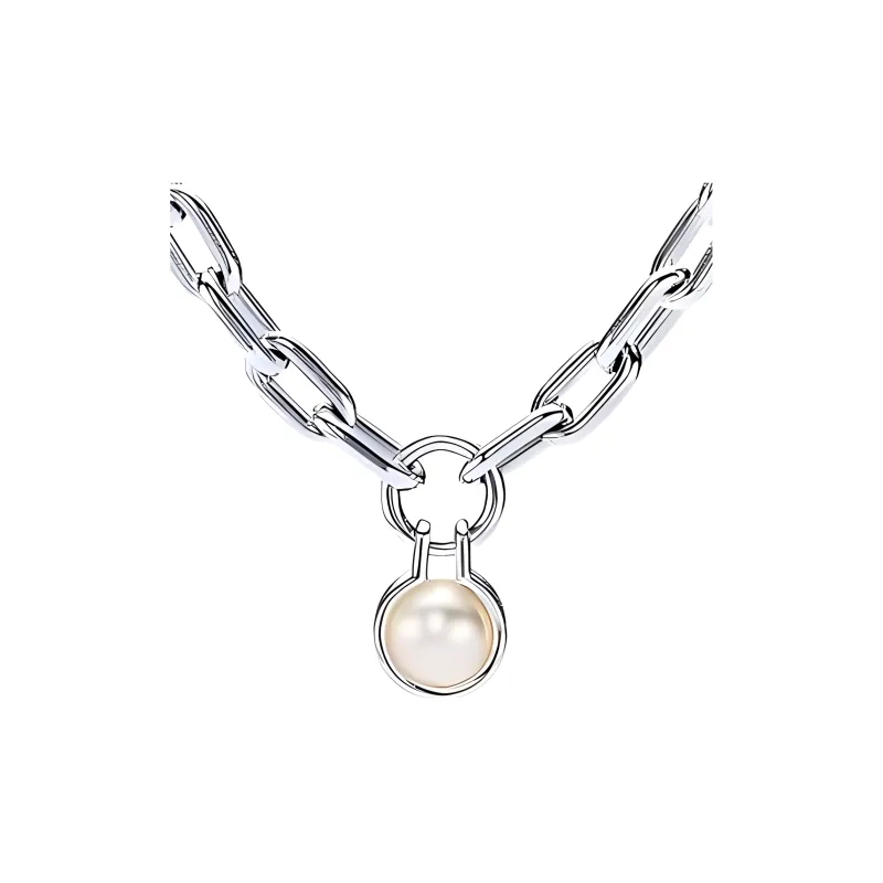 TIFFANY & CO. 925 Sterling Silver Necklaces Women's Silver-1