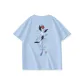 Glacier Blue (M Chinese Style Blue Crane Back Logo)