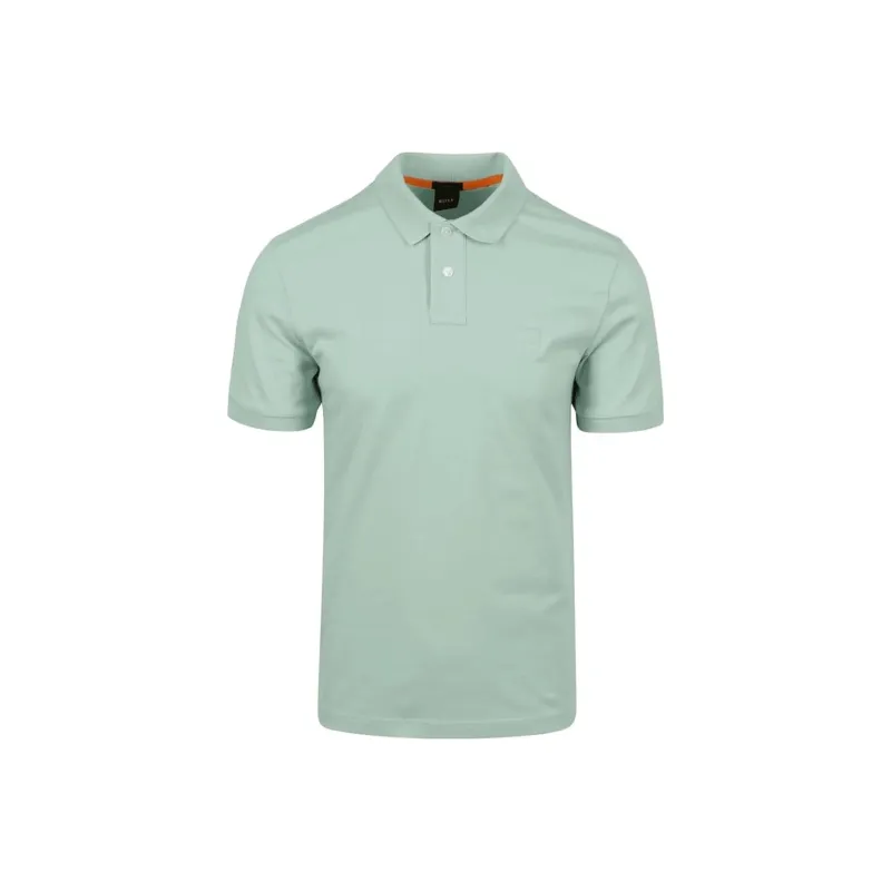 HUGO BOSS Logo embossed Piqué Polo Shirt-0