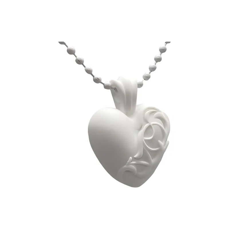Chrome Hearts Plastic Necklaces Men White-1