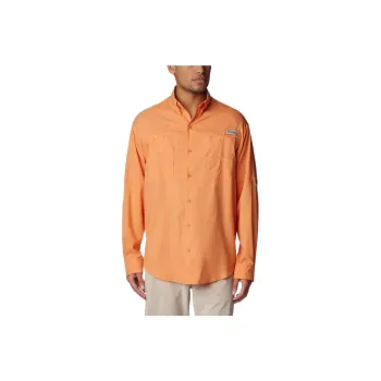 Columbia Shirt Men's Orange Coral