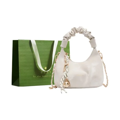 Three Ducklings PU Handbag Women's Ecru/Silver/Green/Black