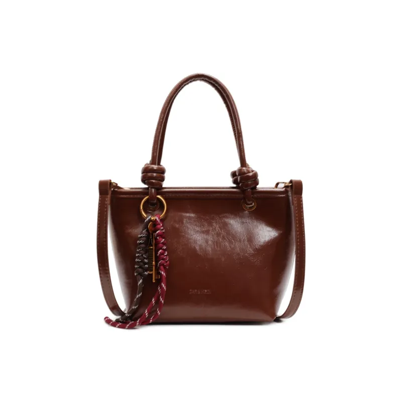Yalu PU Crossbody One Shoulder Handbag Regular Women's Black/Coffee/Brown-0