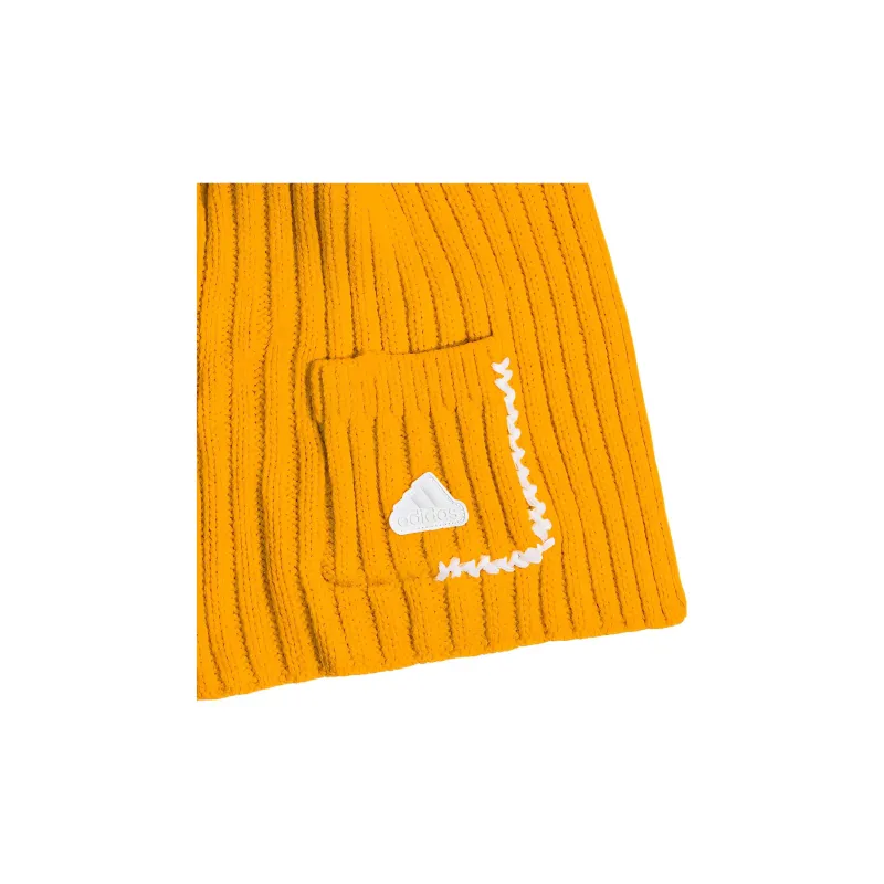 Adidas Acrylic Knit Scarves Unisex Yellow-2