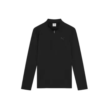 PUMA TRAINQuarter Zip Jacket Men's Black