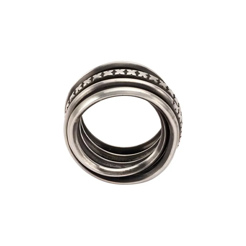 Werkstatt Munchen Wound Marks Ring-0