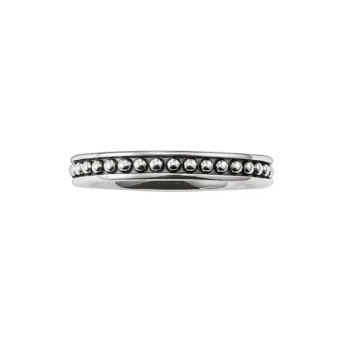 Thomas Sabo Sterling Silver Rings Women's Black