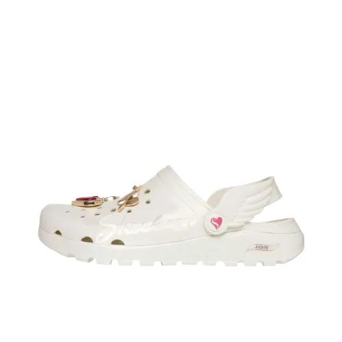 Skechers ARCH FIT FOOTSTEPS Clogs Women's Ecru