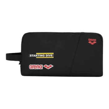 Arena Polyester Storage Bag Unisex Black/Black & Blue/Black & Red