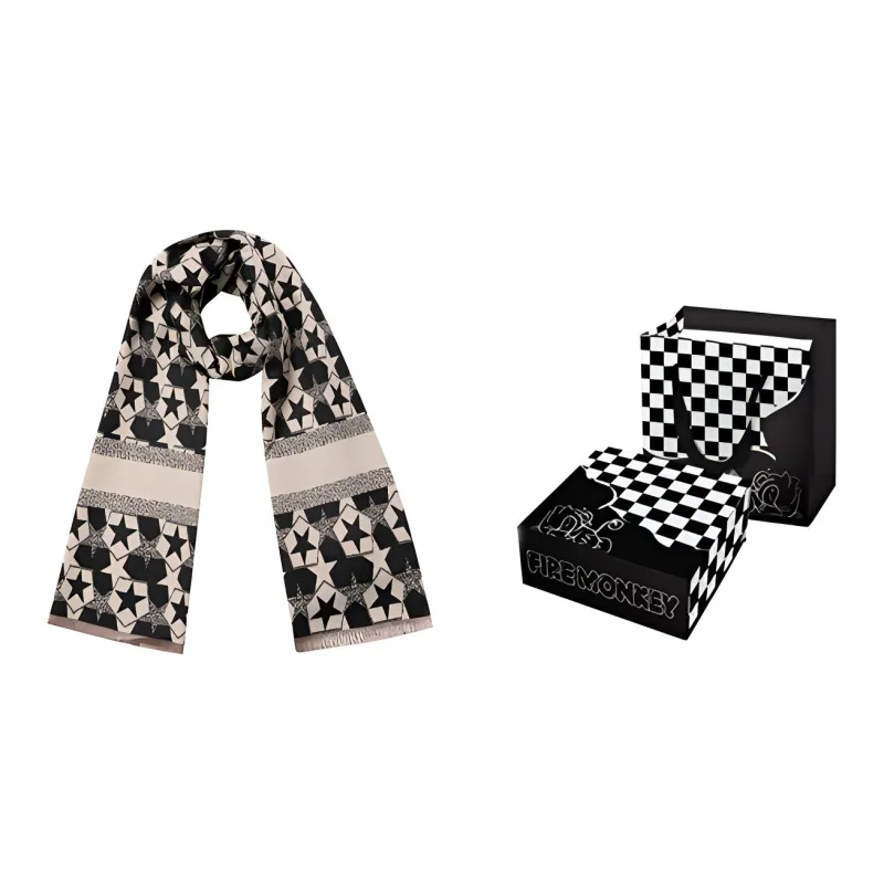 FireMonkey Knit Scarves Unisex-7