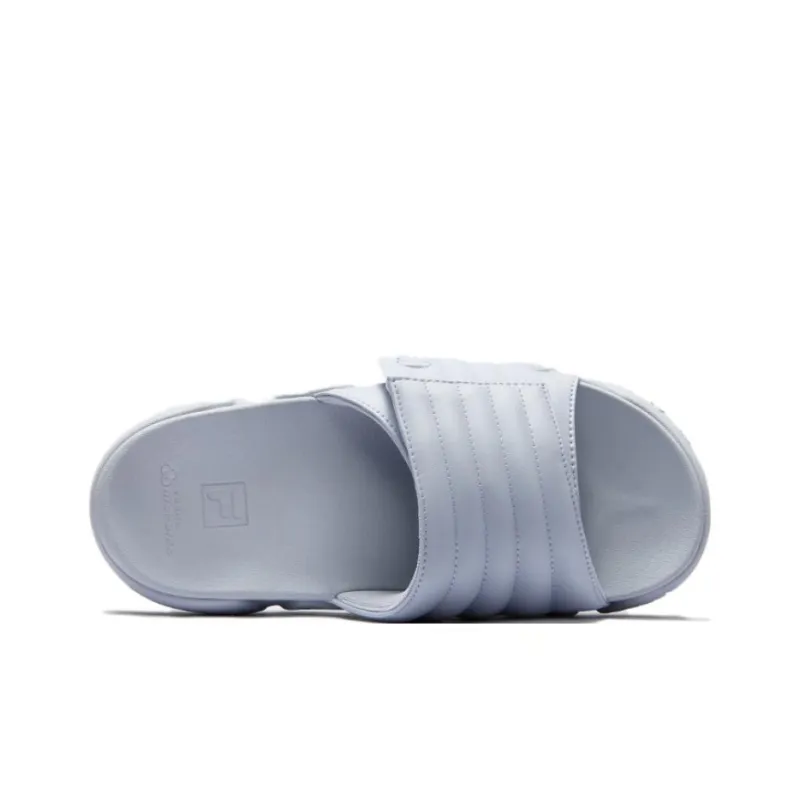 FILA FUSION BARRICADE Slip Resistant Abrasion Resistant Slide Slippers Unisex Gray-2