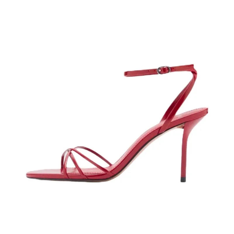 MANGO Party One Strap Sandals 8.9cm Women's-2