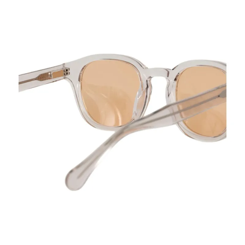 COS Oval Sunglasses Men's Transparent-2