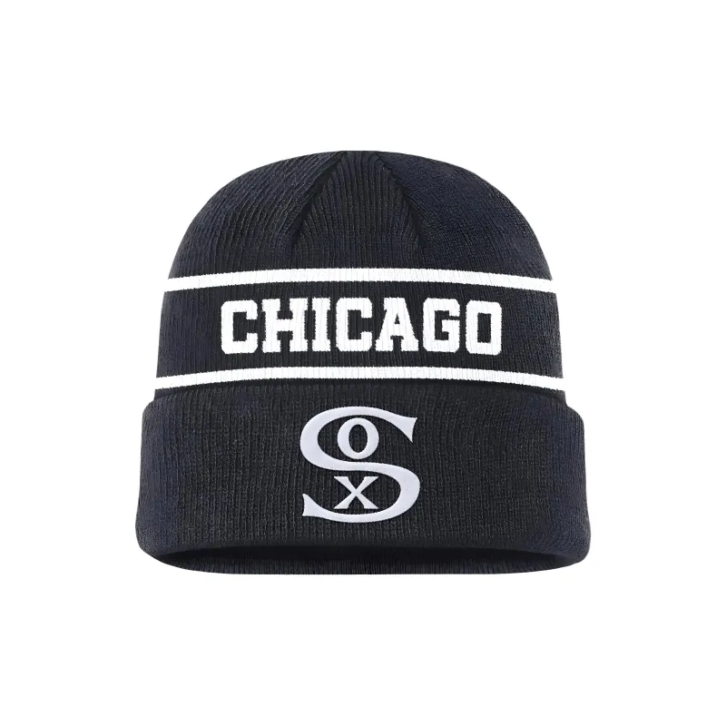 Nike Chicago White Sox Rewind Terra Men's Nike Mlb Cuffed Beanie-0