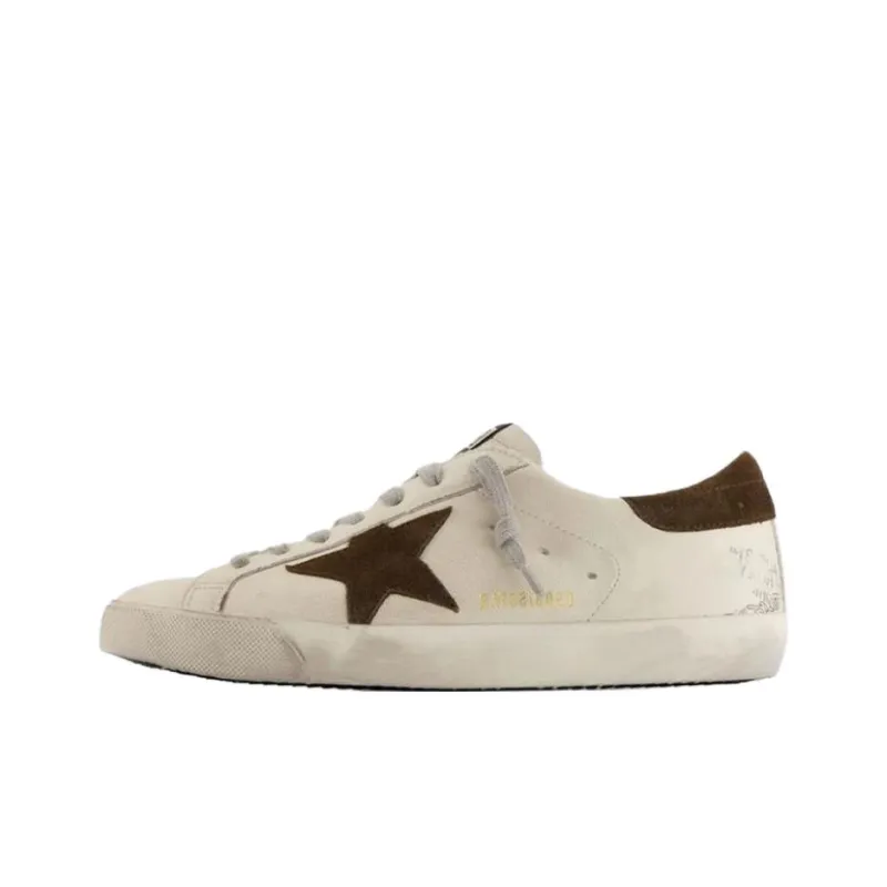 Golden Goose Deluxe Brand Super Star Lace Up Sneakers-0