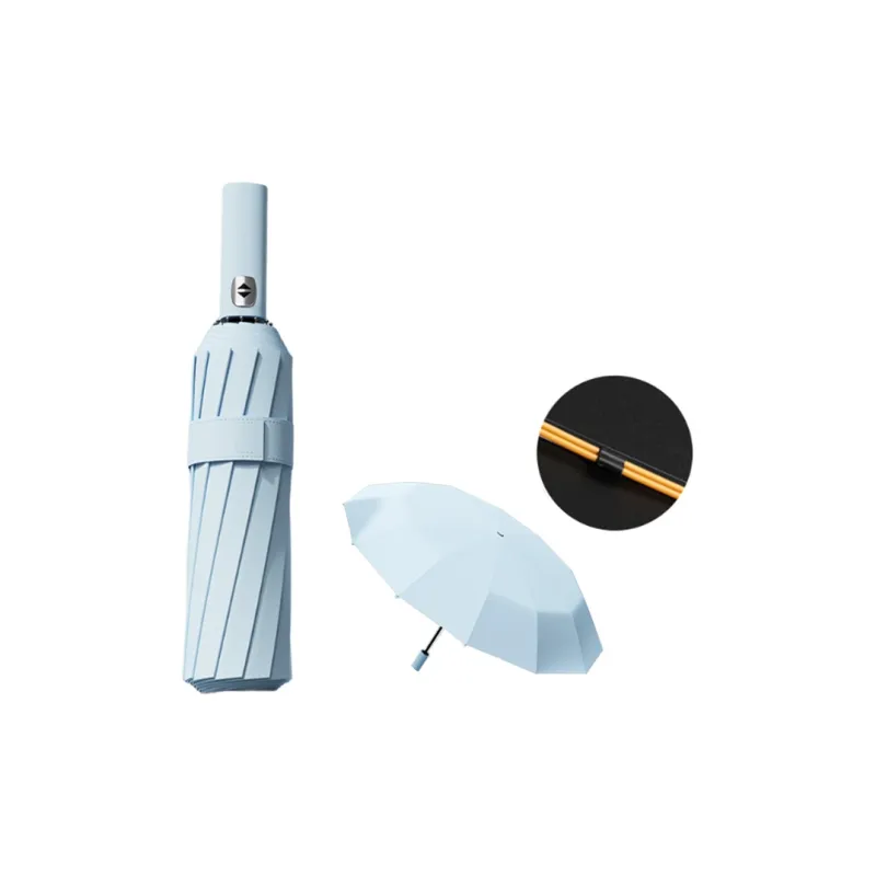 Toureba Umbrellas White/Black/Blue-5