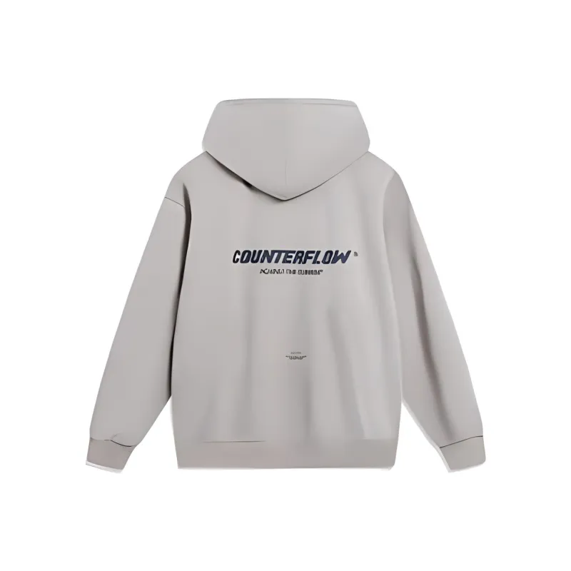 LINING Sweatshirts Unisex Rock Ridge Gray-1