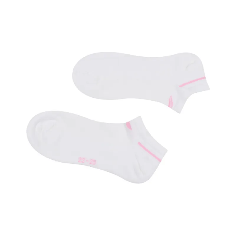 LiNing Ankle Socks Women's White Pink-4