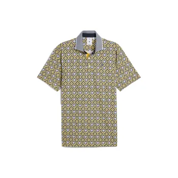 PUMA PTC Polo Shirt Men's Yellow