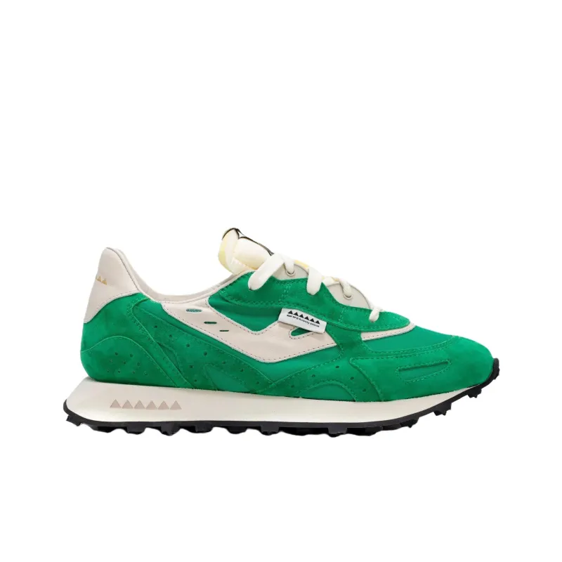 RUN OF Herb Low Top Casual Shoes Men's Green-1
