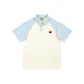 Beige Apricot Light Blue Sleeves
