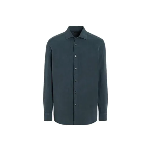 Ermenegildo Zegna Buttoned Long Sleeved Shirt