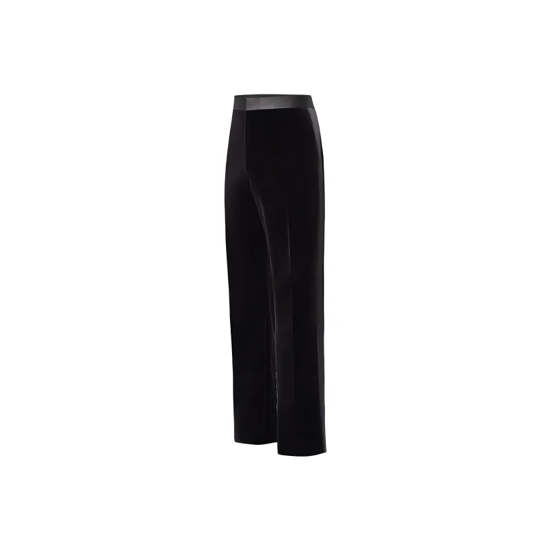 LOUIS VUITTON VeLOUIS VUITTONet Tuxedo Pants-2