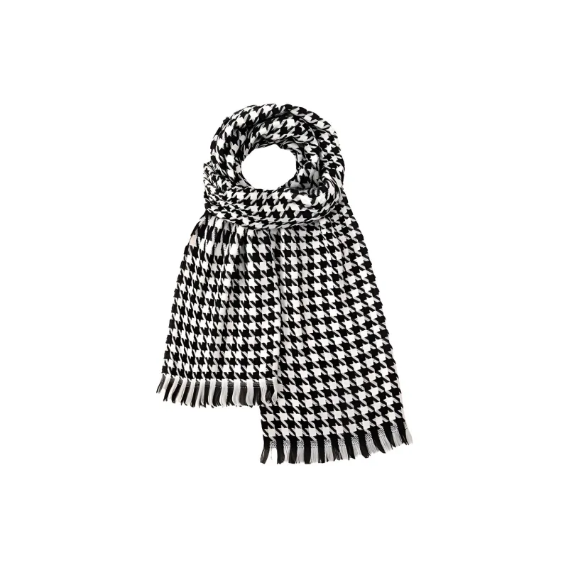 BAIJUAN Knit Scarves Unisex-3